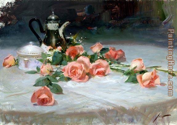 LONG STEMMED LOVELIES painting - Pino LONG STEMMED LOVELIES art painting LONG STEMMED LOVELIES painting - Pino LONG STEMMED LOVELIES art painting